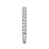 14K White Gold Diamond Matching Wedding Band - 0.44 ct