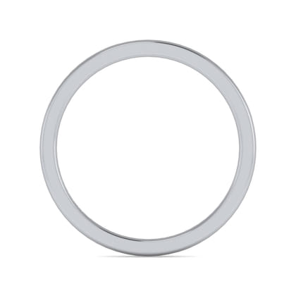 14K White Gold Diamond Matching Wedding Band