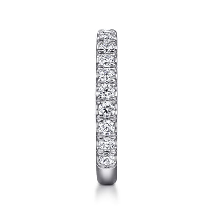 14K White Gold Diamond Matching Wedding Band