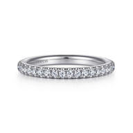 14K White Gold Diamond Matching Wedding Band