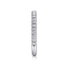 14K White Gold Diamond Matching Wedding Band - 0.35 ct