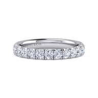 14K White Gold Diamond Matching Wedding Band