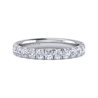 14K White Gold Diamond Matching Wedding Band
