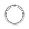 14K White Gold Diamond Matching Wedding Band - 0.3 ct