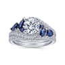 14K White Gold Diamond Matching Wedding Band - 0.3 ct