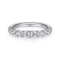 14K White Gold Diamond Matching Wedding Band