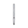 14K White Gold Diamond Matching Wedding Band - 0.2 ct
