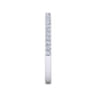 14K White Gold Diamond Matching Wedding Band - 0.2 ct