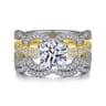 14K White Gold Diamond Matching Wedding Band - 0.17 ct
