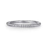 14K White Gold Diamond Matching Wedding Band