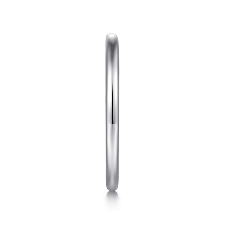 14K White Gold Diamond Matching Wedding Band - Shot 5