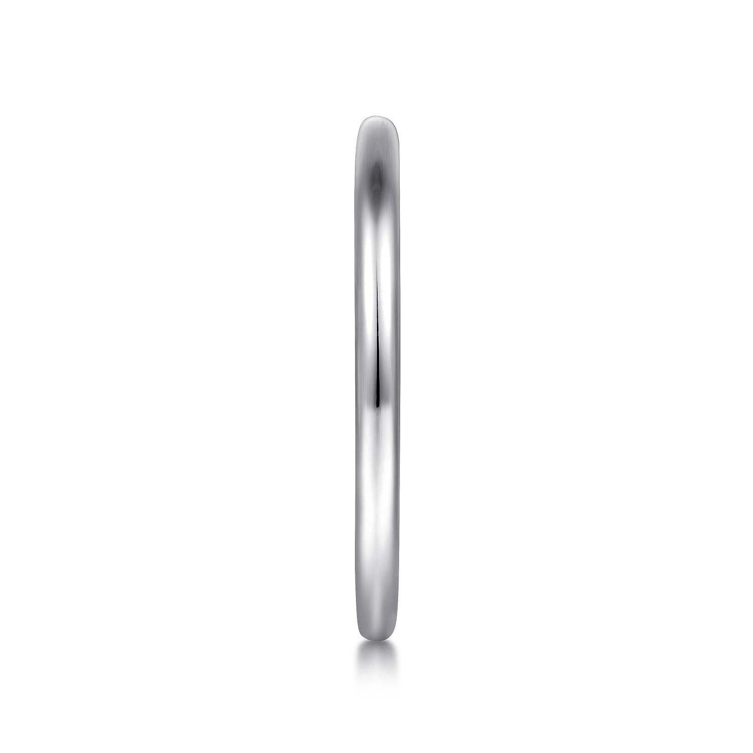 14K White Gold Diamond Matching Wedding Band - Shot 5