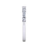 14K White Gold Diamond Matching Wedding Band - 0.5 ct