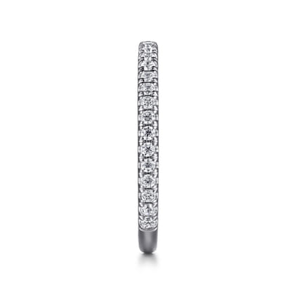 14K White Gold Diamond Matching Wedding Band