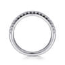 14K White Gold Diamond Matching Wedding Band - 0.29 ct