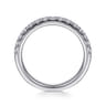 14K White Gold Diamond Matching Wedding Band - 0.29 ct