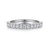 14K White Gold Diamond Matching Wedding Band - 0.29 ct