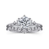 14K White Gold Diamond Matching Wedding Band - 0.15 ct