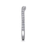 14K White Gold Diamond Matching Wedding Band - 0.22 ct