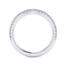 14K White Gold Diamond Matching Wedding Band - 0.22 ct