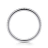 14K White Gold Diamond Matching Wedding Band - 0.22 ct