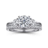 14K White Gold Diamond Matching Wedding Band - 0.22 ct