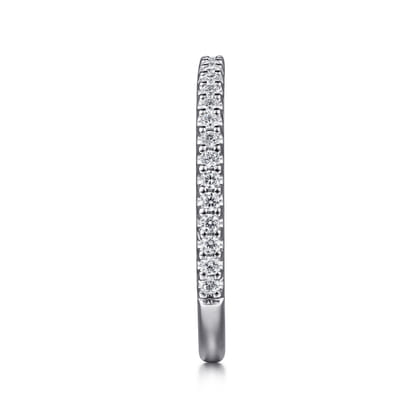 14K White Gold Diamond Matching Wedding Band