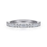 14K White Gold Diamond Matching Wedding Band - 0.33 ct