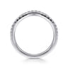14K White Gold Diamond Matching Wedding Band - 0.3 ct