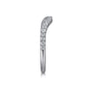 14K White Gold Diamond Matching Wedding Band - 0.25 ct