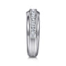 14K White Gold Diamond Matching Wedding Band - 0.5 ct