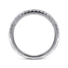 14K White Gold Diamond Matching Wedding Band - 0.24 ct