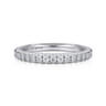 14K White Gold Diamond Matching Wedding Band - 0.35 ct