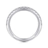 14K White Gold Diamond Matching Wedding Band - 0.35 ct