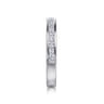 14K White Gold Diamond Matching Wedding Band - 0.65 ct