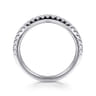 14K White Gold Diamond Matching Wedding Band - 0.29 ct