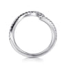 14K White Gold Diamond Matching Wedding Band - 0.21 ct