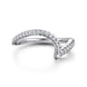 14K White Gold Diamond Matching Wedding Band - 0.23 ct