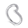 14K White Gold Diamond Matching Wedding Band - 0.23 ct