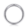 14K White Gold Diamond Matching Wedding Band - 0.23 ct