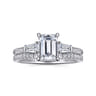 14K White Gold Diamond Matching Wedding Band - 0.19 ct