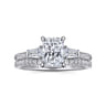 14K White Gold Diamond Matching Wedding Band - 0.19 ct