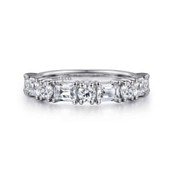 14K White Gold Diamond Matching Wedding Band