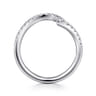 14K White Gold Diamond Matching Wedding Band - 0.3 ct
