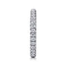 14K White Gold Diamond Matching Wedding Band - 1.21 ct
