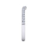 14K White Gold Diamond Matching Wedding Band - 0.25 ct
