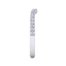 14K White Gold Diamond Matching Wedding Band - 0.25 ct