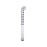 14K White Gold Diamond Matching Wedding Band - 0.25 ct