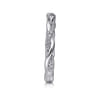 14K White Gold Diamond Matching Wedding Band - 0.14 ct