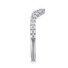14K White Gold Diamond Matching Wedding Band - 0.3 ct